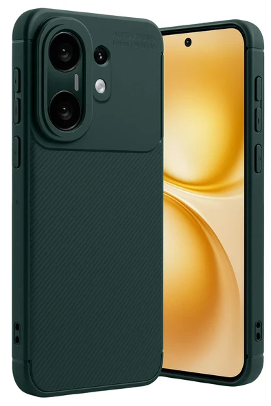 Vivo X200 FE Kılıf Karbon Görünümlü Silikon Azn-FcsKrbn ürün görseli 1