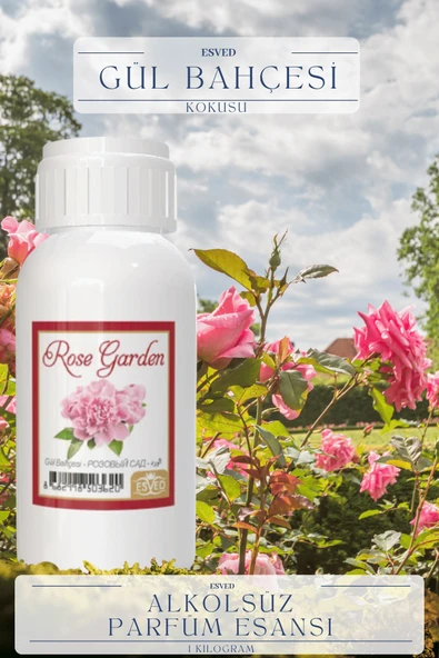 Gül Bahçesi Kokusu Toptan Parfüm Esansı 1 Kilogram ürün görseli