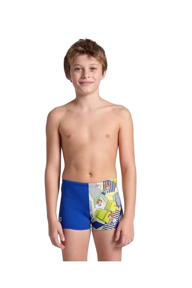 Arena Fantasize Çocuk Yüzücü Şortu Mavi - 2