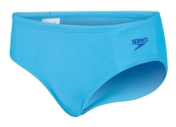 Speedo Logo Endurance 10 Brief Erkek Çocuk Yüzücü Mayosu Mavi - 4