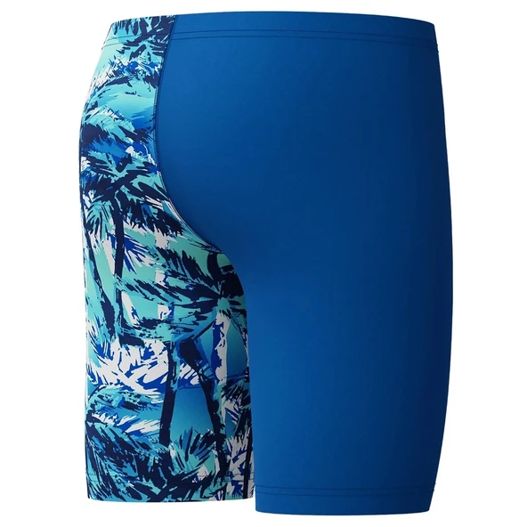 Speedo Allover Leg V Cut Jam-mer Erkek Çocuk Yüzücü Mayosu Mavi - 3