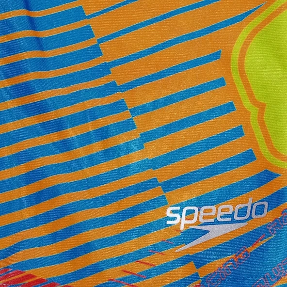 Speedo Allover Digital Jam-mer Erkek Çocuk Yüzücü Mayosu Renkli - 5