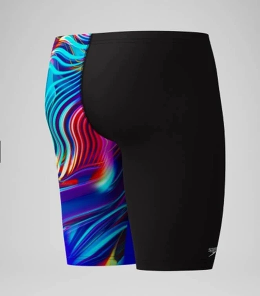 Speedo Printed Jam-mer Erkek Çocuk Mayosu Mavi - 5