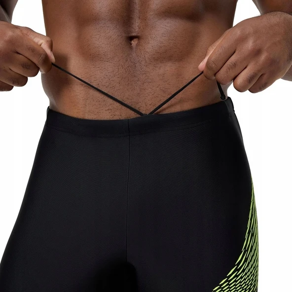 Speedo Medley Logo Jam-mer Erkek Mayo Şort Siyah-Yeşil - 3