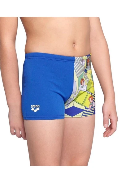 Arena Fantasize Çocuk Yüzücü Şortu Mavi - 3