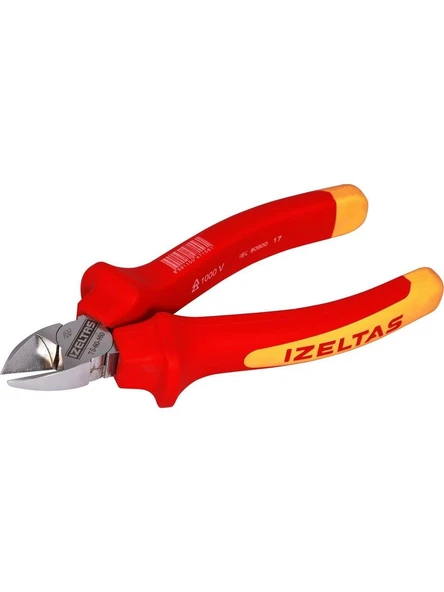 İzeltaş 1000V izoleli Elektrikci Yan Keski 180 mm ürün görseli 1