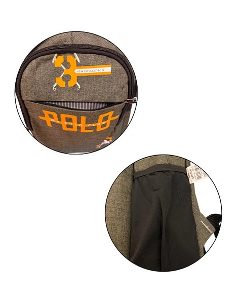 Temel My Polo Sırt Çantası Haki 8815 - Resim 3