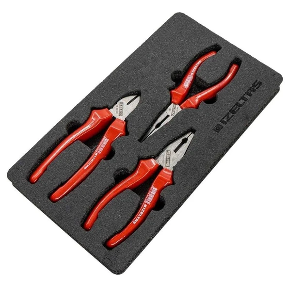 İzeltaş Opak Pense Seti 160mm (3 Parca) - Resim 2