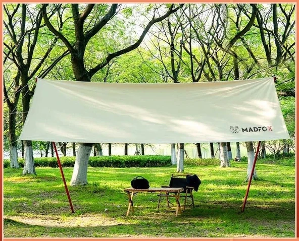 Madfox Oem Tarp 4X3 Mt [ Güneş Ve Rüzgar Koruma Brandası ] - 7