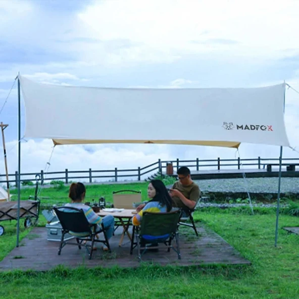 Madfox Oem Tarp 4X3 Mt [ Güneş Ve Rüzgar Koruma Brandası ] - 6