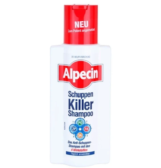 ALPECİN SCHUPPEN KİLLER SHAMPOO 250ML ürün görseli