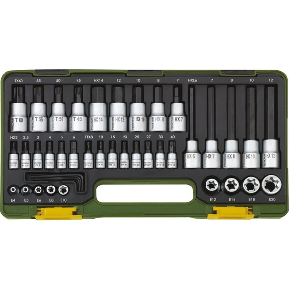 Proxon 42 Parça Torx+Allen Lokma Uç Takımı - 23290 - 1