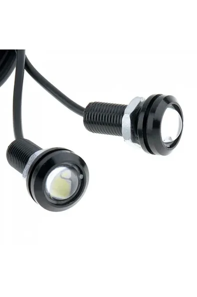 AYNA ALTI LED 2Lİ TURUNCU - Resim 5