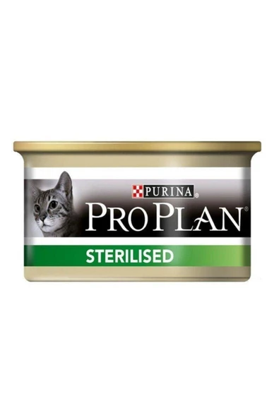 Pro Plan Sterilised Somonlu Kedi Konservesi 85 gr - 1