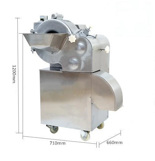 Dalle JQ-100 Endüstriyel Elektrikli Multi Fonksiyonlu Meyve Sebze Dilimleme Makinası 600 Kg/Saat - 3