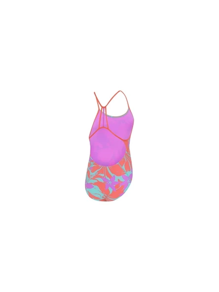 Speedo Alv Lline Bk 1pc Jf Purple Kız Çocuk Mayosu Mor - 5
