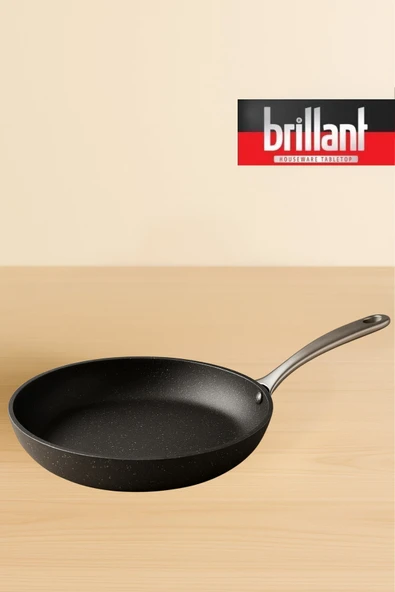 SRONE BİO GRANİT TAVA  26 CM ANTRASİT YANMAZ,YAPIŞMAZ ürün görseli