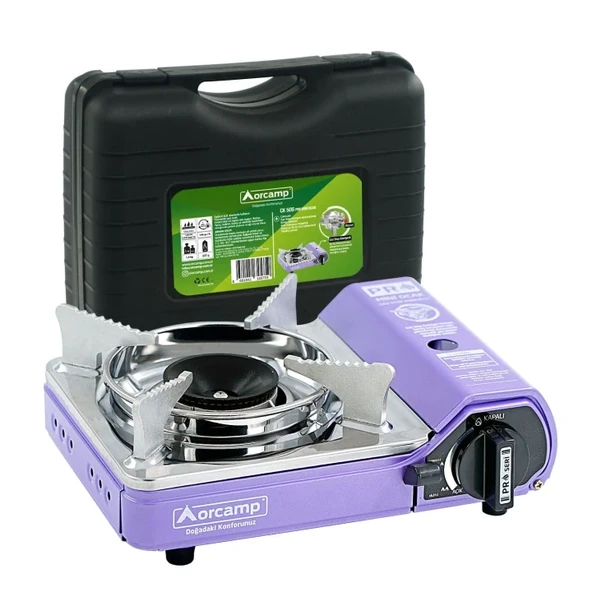 Orcamp Tekli Mini Portatif Ocak - 9