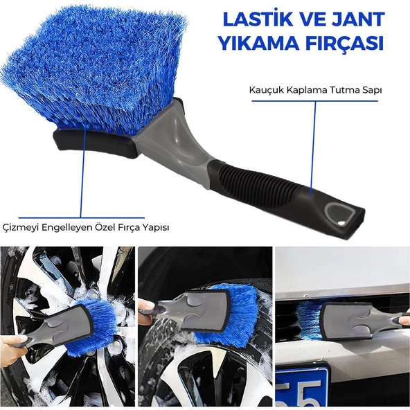 Michelin MC3509 Oto Lastik ve Jant Yıkama Fırçası - 3