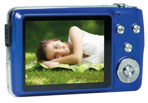 AgfaPhoto Realishot DC8200 Fotoğraf Makinesi(Mavi)+16GB SD - 2