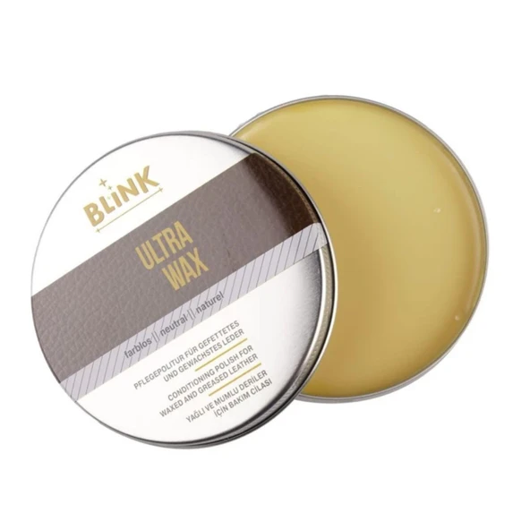 Ultra Wax Yağlı Deri Cilası Naturel Renk Teneke Kutu 125 Ml - 2