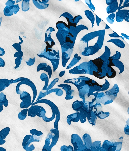 Cotton Collection Tek Kişilik Nevresim Seti Akdeniz - 4