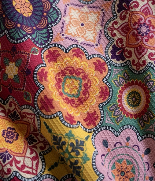 Cotton Collection Tek Kişilik Pike Harmoni - 3