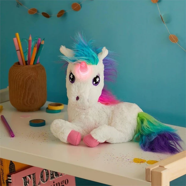 GOLI 256301 Animgic Parlayan Gökkuşağı Unicorn - Resim 3