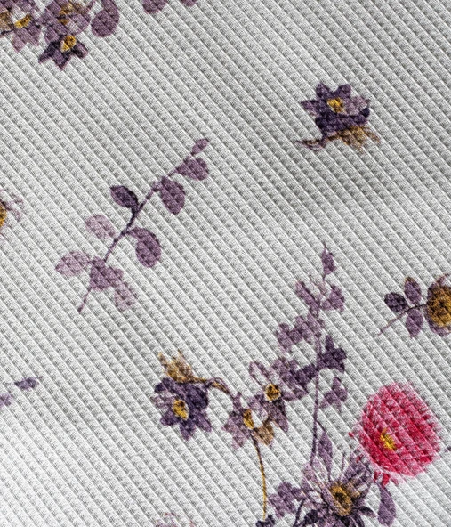 Cotton Collection Çift Kişilik Pike Flora - 3