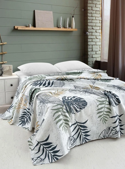 Cotton Collection Pike Çift Kişilik Pike Autumn