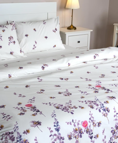 Cotton Collection Çift Kişilik Nevresim Seti Flora - 3