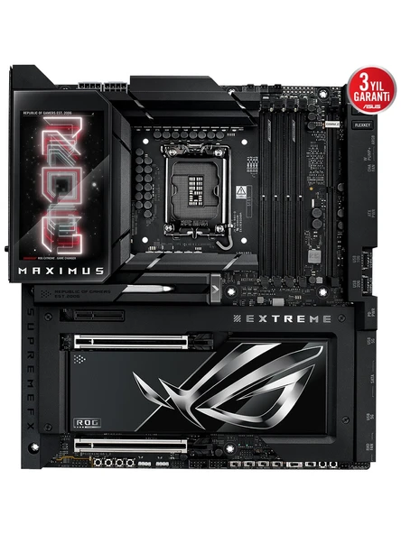 Asus ROG Maximus Z890 Extreme Intel LGA1851 DDR5 E-ATX Anakart - 3