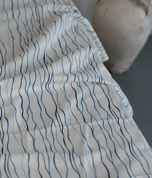 Cotton Collection Tek Kişilik Pike Stripe - 3