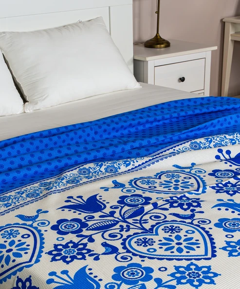 Cotton Collection Tek Kişilik Pike Tulip - 2