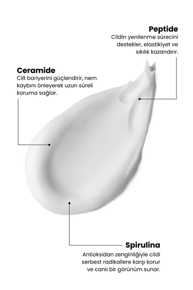 Matsu Marine Algae Bariyer Onarıcı Ve Besleyici Peptit Yüz Kremi 50 ml - Resim 6