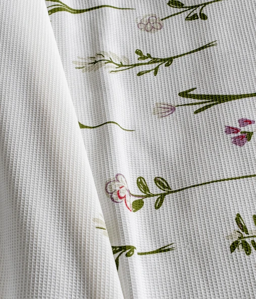 Cotton Collection Tek Kişilik Pike Fleur - 4