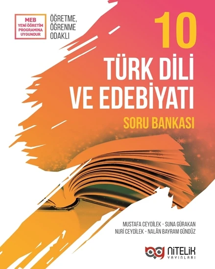 NİTELİK 10.SINIF TÜRK DİLİ VE EDEB. SORU BANKASI ürün görseli 1