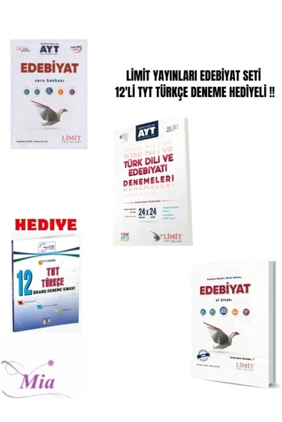 LİMİT YAYINLARI EDEBİYAT SET ürün görseli