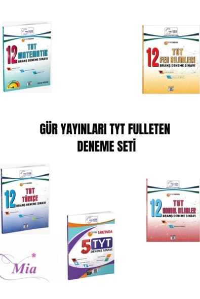 GÜR YAYINLARI DENEME SET - 1