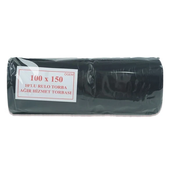 Ağır Hizmet Çöp Poşeti 100x150 - 1