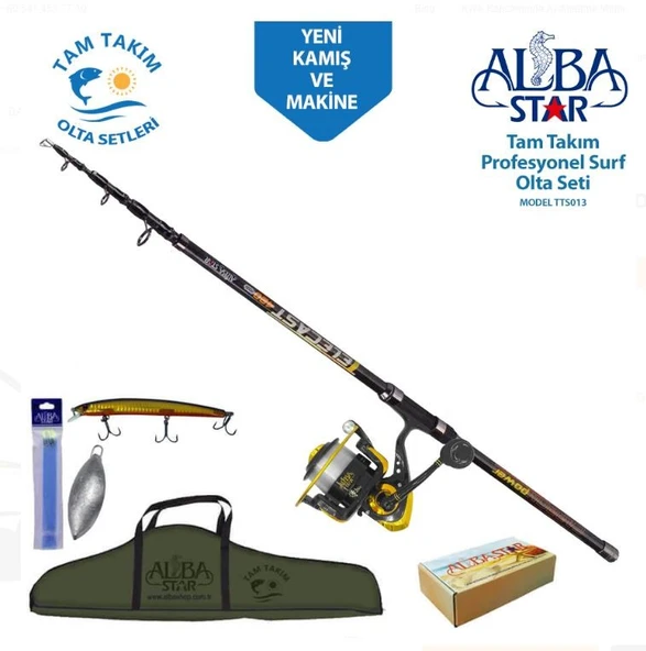 Albastar Çantalı Tam Takım Profesyonel Surf Seti TTS013 - 1
