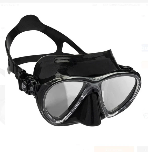 Cressi Big Eyes Evolution Dark Mirror Maske DS336950 ürün görseli