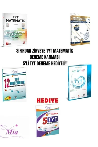 GÜR YAYINLARI MATEMATİK TYT DENEME KARMASI - 1