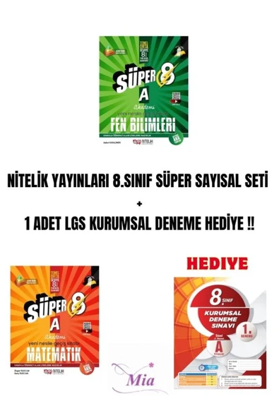 LGS NİTELİK YAYINLARI SAYISAL SET - 1