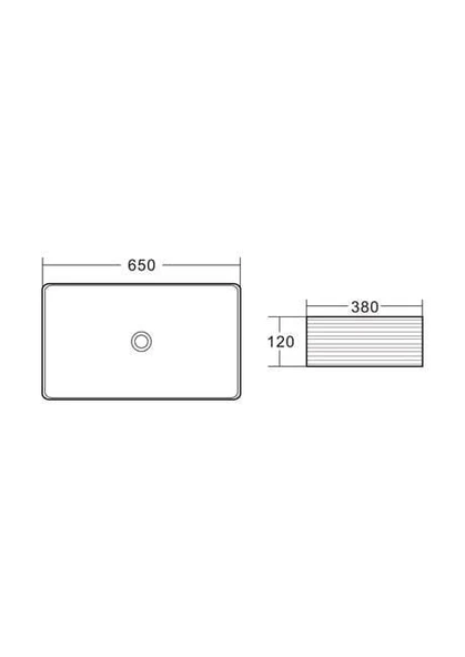 LENA TEZGAHÜSTÜ LAVABO E-2106 - 2