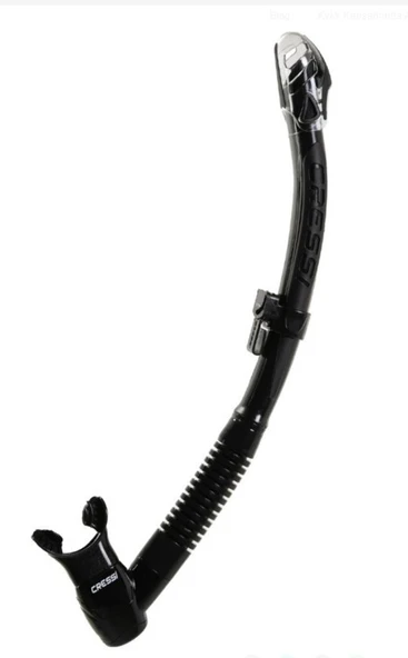 Cressi Corfu Şnorkel Clear/Black ES300055 ürün görseli