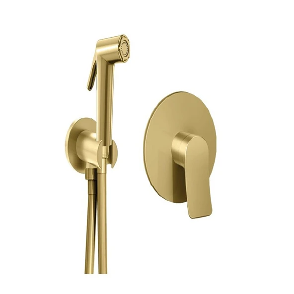 VALTEMO VALERO ROUND ANKASTRE SHUT-OFF BATARYA SETİ (MAT ALTIN) ürün görseli