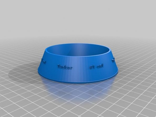 Benim Özelleştirilmiş Kase Para Mascota / Pet Bowl Plastik Aparat