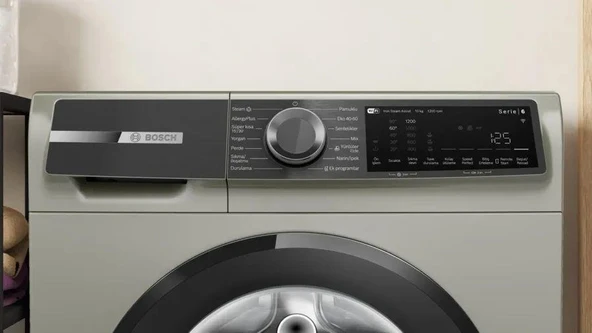 Bosch WGK252ZXTR 10 KG 1200 Devir Çamaşır Makinesi Gümüş - Resim 2