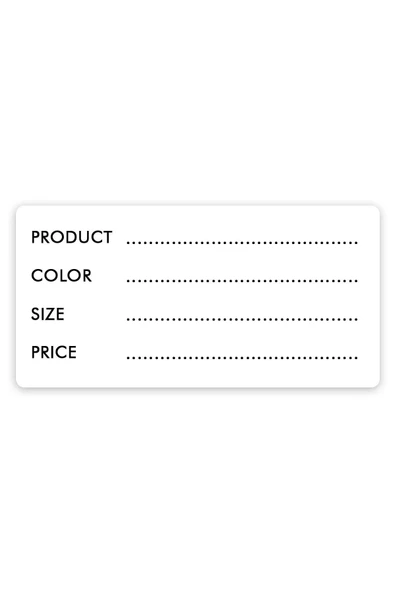 200'lü Kendinden Yapışkanlı Depo, Koli ve Raf Not Etiketi - Resim 3